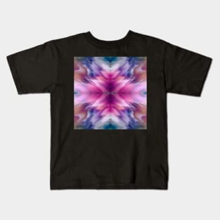 symmetrical tile in pink Kids T-Shirt